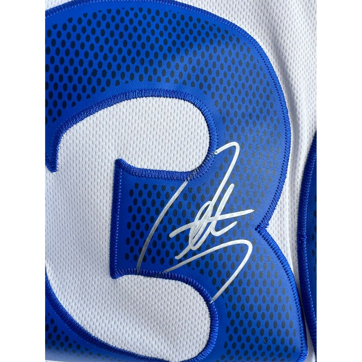 Stephen Curry Golden State Warriors game model jersey signed with proof