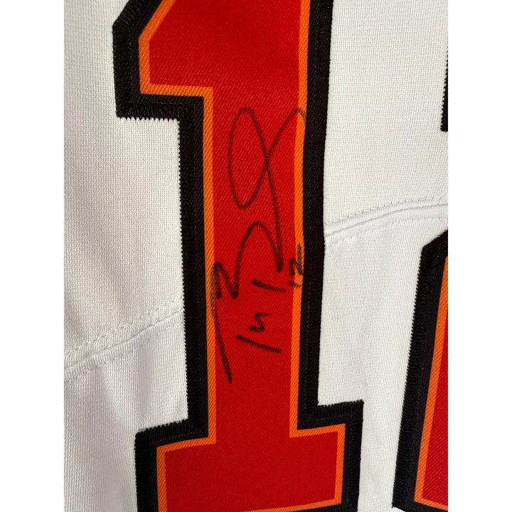 Tom Brady Tampa Bay Buccaneers Nike size L signed with proof.