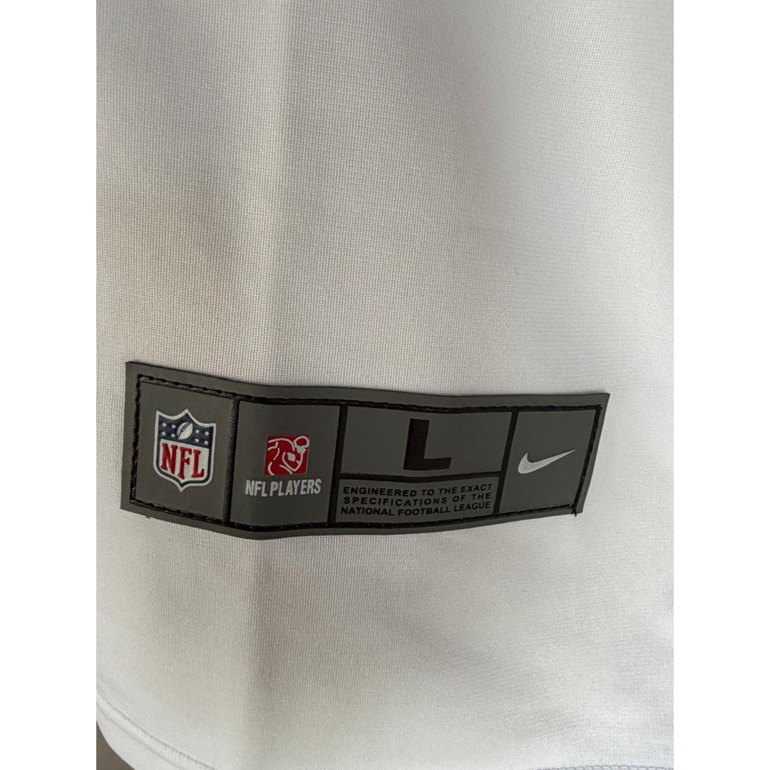 Tom Brady Tampa Bay Buccaneers Nike size L signed with proof.