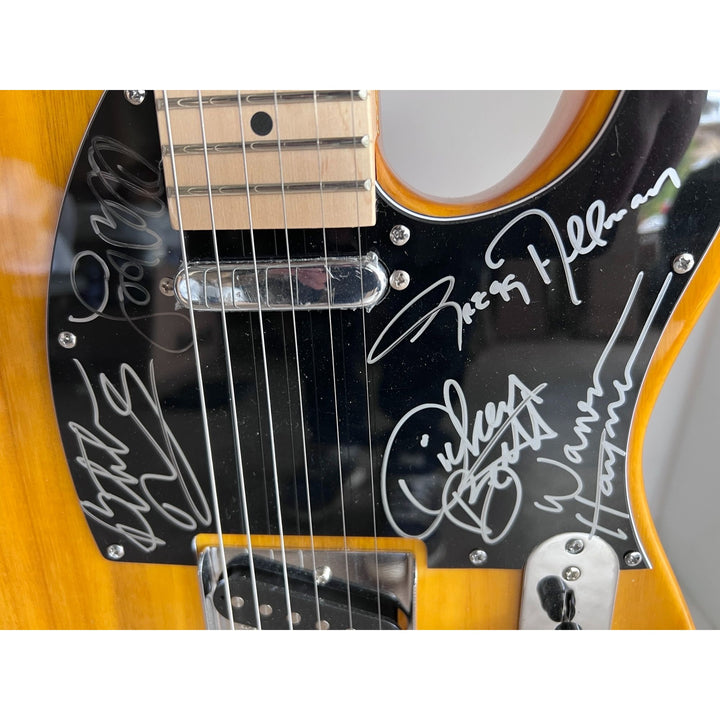 Gregg Allman Dickey bats Wayne Haynes The Allman Brothers Telecaster electric guitar signed with proof