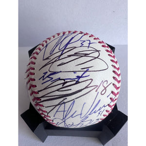 Los Angeles Dodgers 2024 Shohie Ohtani Freddie Freeman  Rawlings MLB game ball team signed with proof