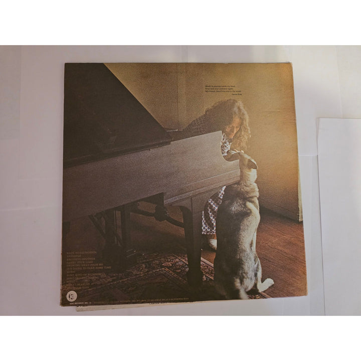 Carole King "Music" LP signed with proof.