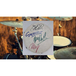 Load image into Gallery viewer, CSNY Crosby Stills Nash &amp; Young 10 inch tambourine signed with proof
