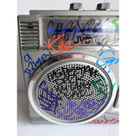 Load image into Gallery viewer, Tupac, 50 Cent, Lil Wayne, Run DMC, ghetto blaster signed with proof
