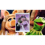 Load image into Gallery viewer, Jim  Henson Kermit the Frog Miss Piggy 8x10 photo signed
