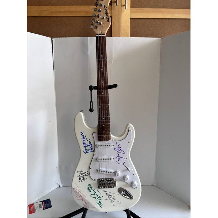 The Yardbirds Stratocaster electric guitar Jimmy Page Jeff Beck Eric Clapton 6 sigs in all