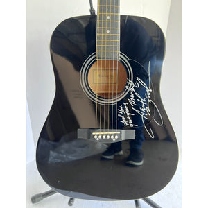 Garth Brooks Huntington full size acoustic guitar signed and inscribed with proof