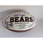 Load image into Gallery viewer, Chicago Bears Super Bowl champions Jim McMahon Mike Singletary Mike Ditka Dan Hampton Richard Dent 30 plus sigs signed football with proof
