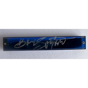 Bruce Springsteen harmonica signed with proof