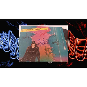 Grace Slick Jefferson Starship LP signed with proof