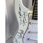 Load image into Gallery viewer, Alice Cooper Band Michael Bruce Dennis Dunaway Neil Smith stratcoster electric guitar signed with proof
