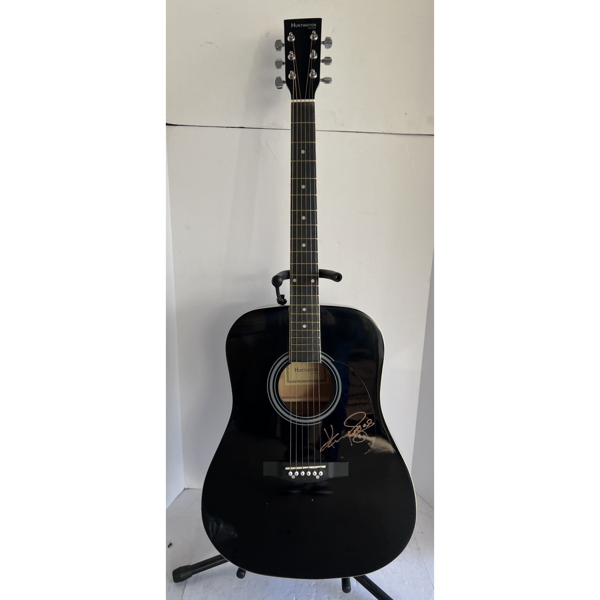 Kenny Rogers One of a Kind acoustic guitar signed with proof