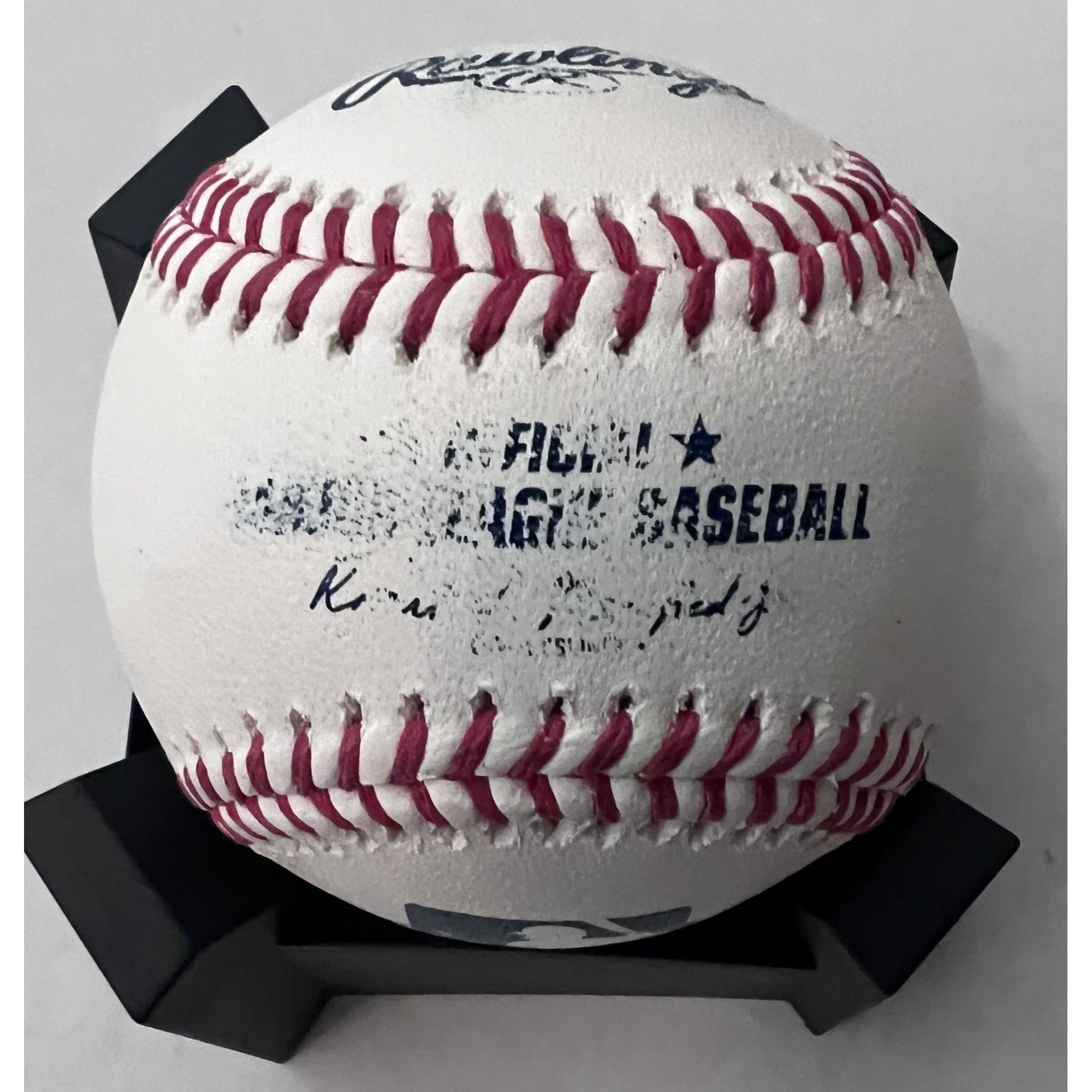Los Angeles Dodgers Walker Bueller Clayton Kershaw official Rawlings MLB baseball signed with proof