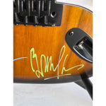 Load image into Gallery viewer, Mick Jagger Keith Richards Bill Wyman Ronnie Wood Charlie Watts signed guitar with proof
