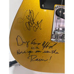 Load image into Gallery viewer, Creedence Clearwater Revial CCR John Fogerty, Stu Cook and Doug Clifford   telecaster electric guitar signed with proof
