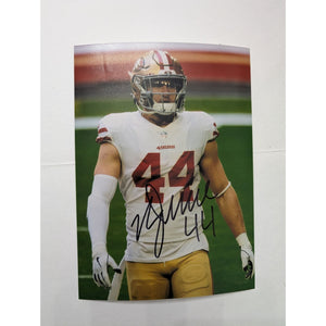 Kyle Juszcyk San Francisco 49ers 5x7 photo signed with proof