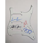 Load image into Gallery viewer, Maynard James Keenan Danny Carry Adam Jones Justin Chancellor Fender Stratocaster electric guitar pickguard signed with proof
