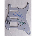 Load image into Gallery viewer, Reba McEntire Shania Twain Carrie Underwood Fender Stratocaster electric guitar pickguard signed with proof
