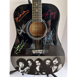 Don Henley Glenn Frey Joe Walsh Randy Meisner Don Felder the Eagles " One of A kind 39' inch full size acoustic guitar signed