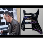 Load image into Gallery viewer, Bruce Springsteen and the E Street Band   Stratocaster electric pickguard signed with proof
