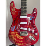 Load image into Gallery viewer, Lynyrd Skynyrd Garry Rossington Johnny Van Zant Rickey Medlocke Artimus Pyle  electric guitar signed with proof
