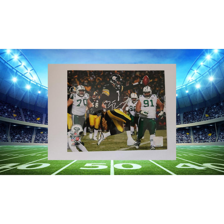 Ben Roethlisberger Pittsburgh Steelers 8x10 photo signed with proof