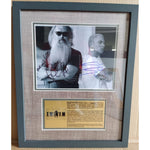 Load image into Gallery viewer, Marshall Mathers Slim Shady Eminem Rick Rubin 8x10 photo signed and framed  with proof
