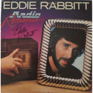 Eddie Rabbitt radio romance signed LP