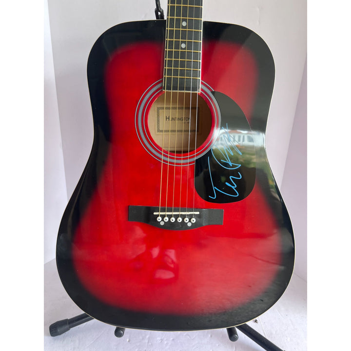 Tom Petty full size Huntington acoustic guitar signed with proof