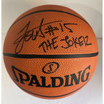 Load image into Gallery viewer, Nikola Jokic &quot;the Joker&quot; Denver Nuggets NBA MVP full size basketball signed with proof
