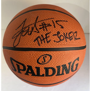 Nikola Jokic "the Joker" Denver Nuggets NBA MVP full size basketball signed with proof