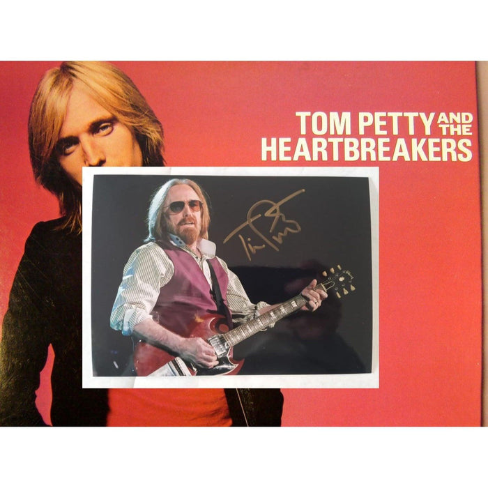 Tom Petty 5x7 photo signed with proof