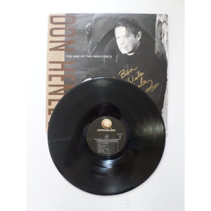 Don Henley The End of Innocence signed LP