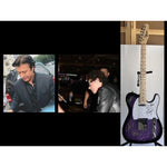 Load image into Gallery viewer, JOURNEY Steve Perry and  Journey Ross Valerie Steve Smith Jonathan Cain Neal Schon  electric guitar signed with proof
