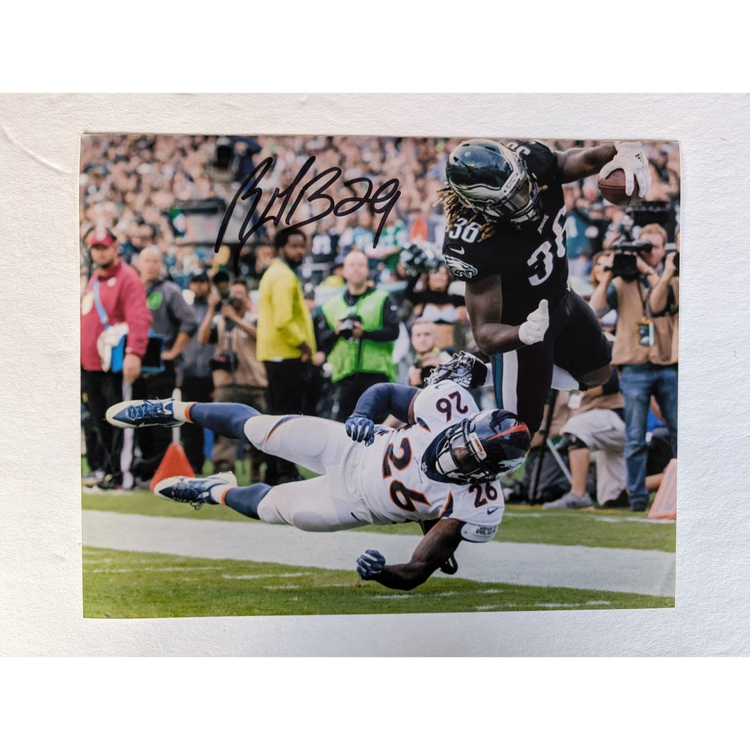 LeGarrette Blount Philadelphia Eagles Super Bowl champion 8x10 photo signed