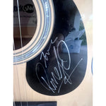 Load image into Gallery viewer, Paul McCartney &amp; Ringo Starr of the Beatles acoustic guitar signed with proof
