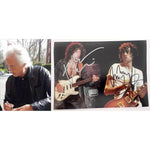 Load image into Gallery viewer, Jimmy Page Led Zeppelin Ritchie Blackmore Deep Purple 5x7 photo signed with proof
