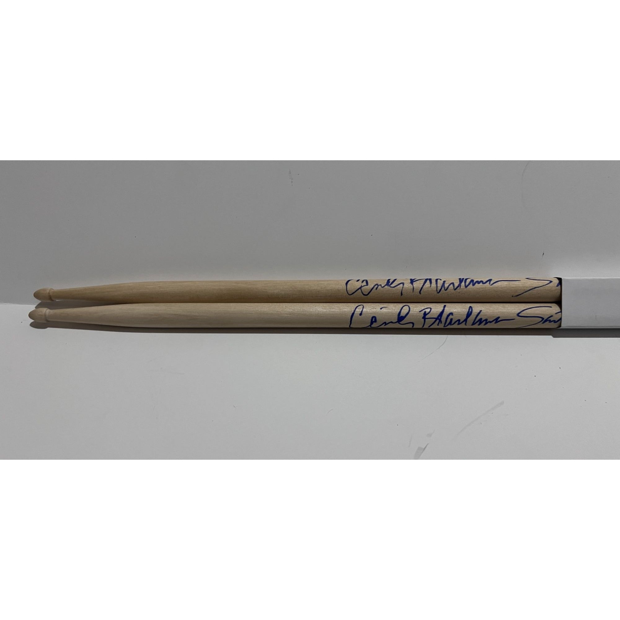 Cindy Blackman Santana pair of drumsticks signed with proof