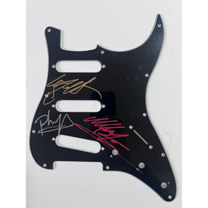 Lemmy Kilmister Motorhead band signed guitar pickguard with proof