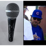 Load image into Gallery viewer, Eddie Vedder Pearl Jam lead singer microphone signed with proof and sketch
