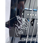 Load image into Gallery viewer, Gene Simmons Ace Frehley Peter Criss Paul Stanley Kiss One of a Kind electric bass guitar signed with proof
