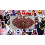 Load image into Gallery viewer, John Elway, Joe Namath, Peyton Manning, Brett Favre, 17 Hall of Fame quarterbacks signed NFL game football with proof
