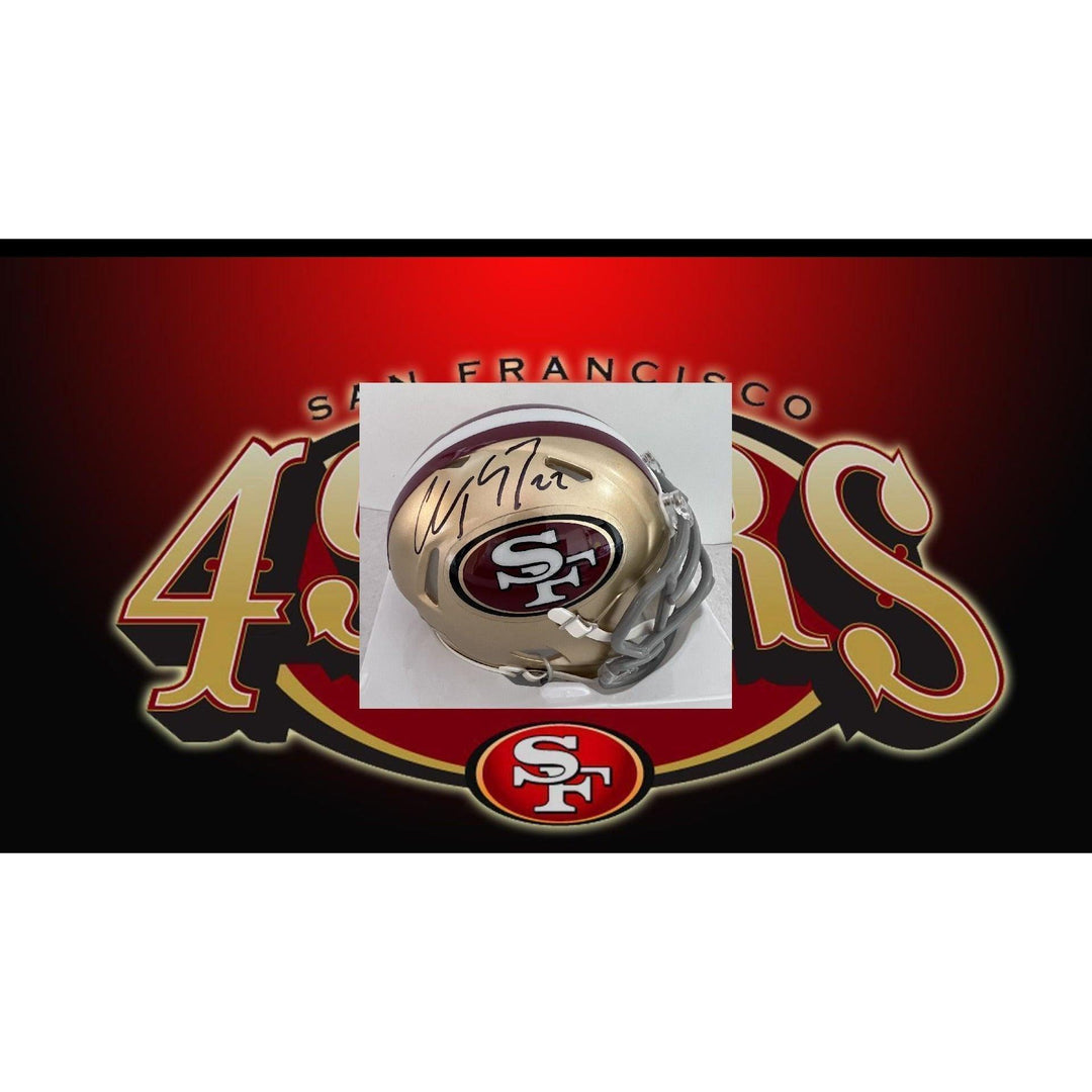 49ers football mini helmet San Francisco Riddell Speed your dashboard Transparent 49er Mini Helmet San