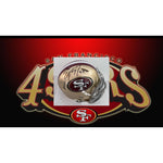 Load image into Gallery viewer, Christian McCaffrey San Francisco 49ers Riddell mini helmet signed
