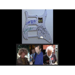 Load image into Gallery viewer, Cream Eric Clapton Ginger Baker Jack Bruce   Stratocaster electric pickguard signed with proof
