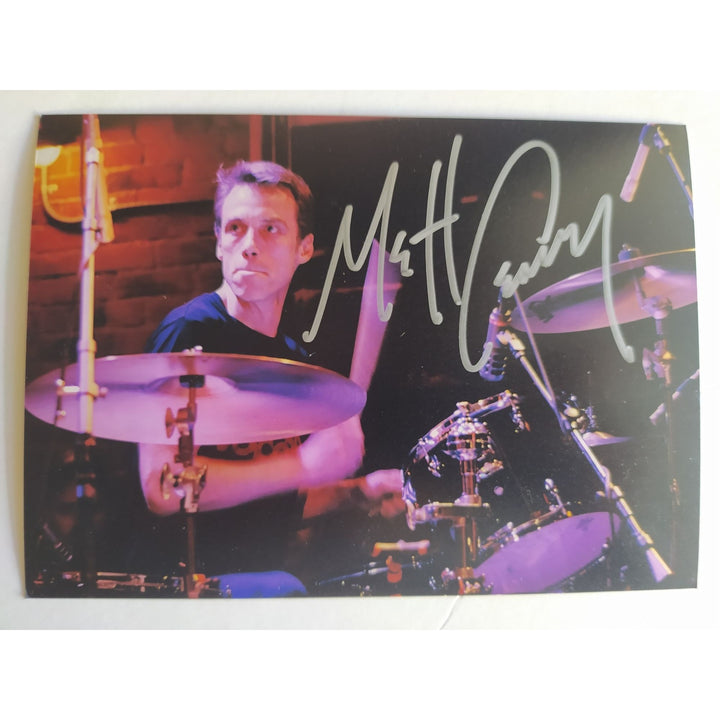 Matt Cameron Pearl Jam drummer 5x7 photo signed