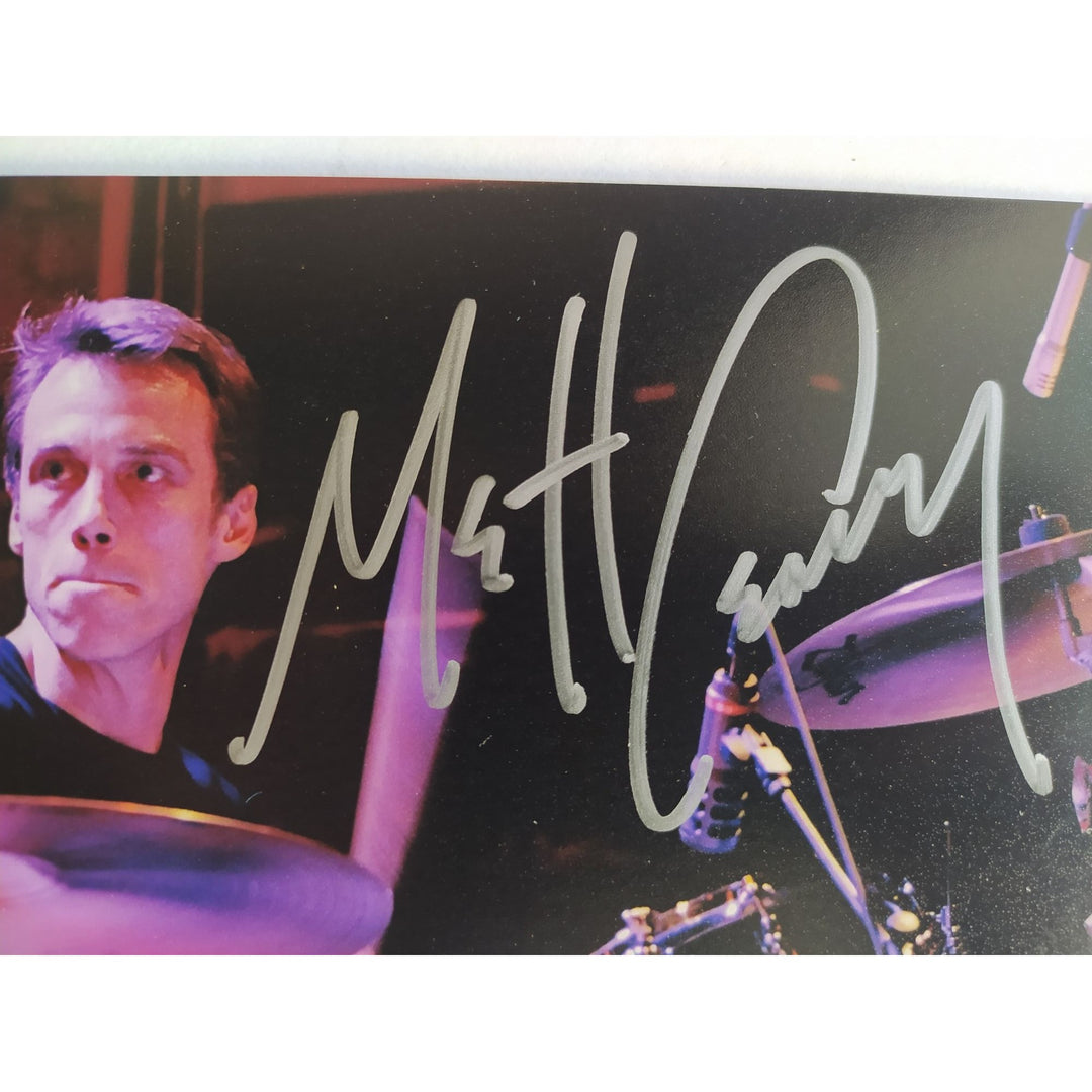 Matt Cameron Pearl Jam drummer 5x7 photo signed