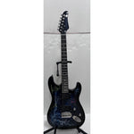 Load image into Gallery viewer, Till Lindemann, Richard Kruspe, Christian FLAKE Lorenz Rammstein band signed Stratocaster style electric guitar signed with proof
