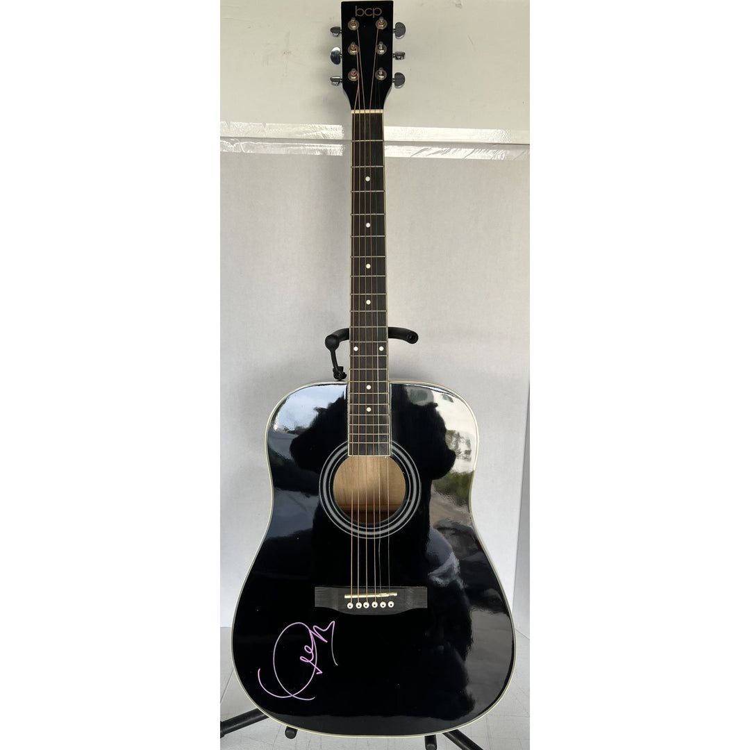 Taylor Swift full size acoustic guitar signed with proof