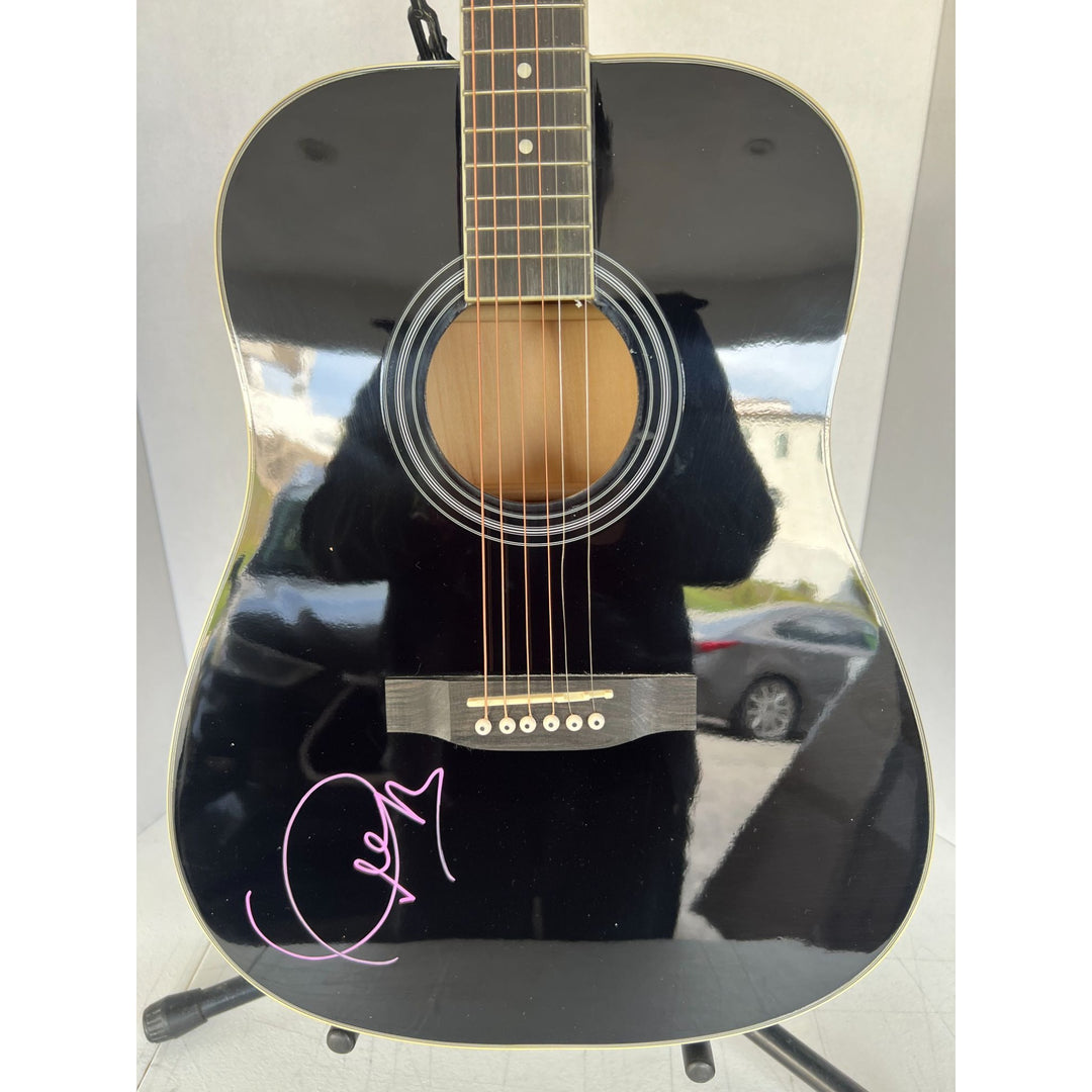 Taylor Swift full size acoustic guitar signed with proof